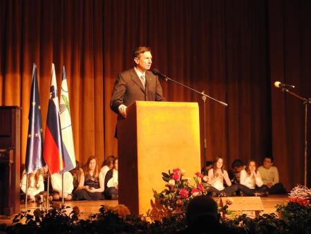 Predsednik Republike Slovenije Borut Pahor na prireditvi ob mednarodnem dnevu maternega jezika na Razkrižju 20